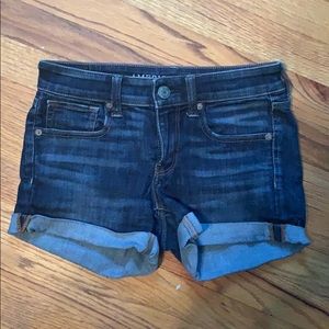 American eagle jean shorts